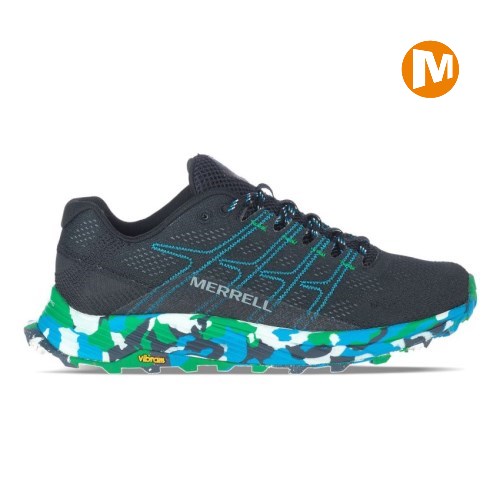 Merrell Moab Flight Womens Hiking Shoes Black UK.PDBL